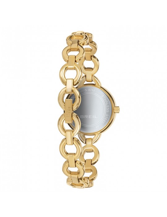 Breil Tribe Watch - Anouk - Gold - 25mm-White with Crystals-EW0743