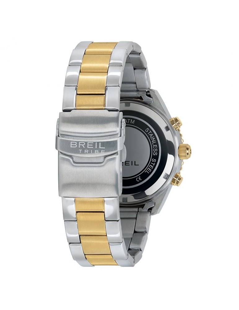 Orologio Breil Tribe - Sail - Silver e Gold  - 42mm - Blu - EW0744