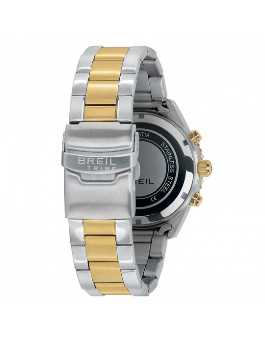 Breil Tribe Watch - Sail - Silver and Gold - 42mm - Blue - EW0744
