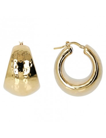 Orecchini Etrusca - Itaca - Gold-a Cerchio-Design Graduato-WSET00742YG 2