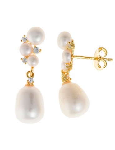 Orecchini Salvatore Plata - Minijewels - Perle-Cubic Zirconia-272A0011