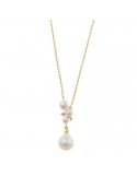 Salvatore Plata necklace - Minijewels - Pearls and Cubic Zirconia-272C0011