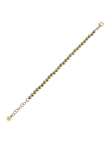Bracciale Etrusca - Itaca - Dorato - Sfere - Martellate - WSET00761.YG 2