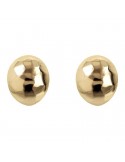 Orecchini Etrusca-Itaca-a Lobo-Design a Goccia Martellato-WSET00785.YG
