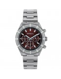 Orologio Breil - B 12 H - Cronografo-Silver-42mm-Rosso Burgundy-TW2072