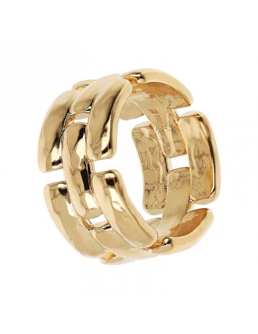 Etruscan-Ithaca-Band Ring-Panther Martellata Link-WSET00792.YG-14