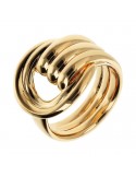 Anello Etrusca - Itaca - a Fascia - Gold -Door Knocker-WSET00805.YG-16