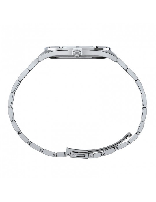 Breil Men's Watch - B 12 H - Time and Date - Silver - 38mm - Green - TW2075