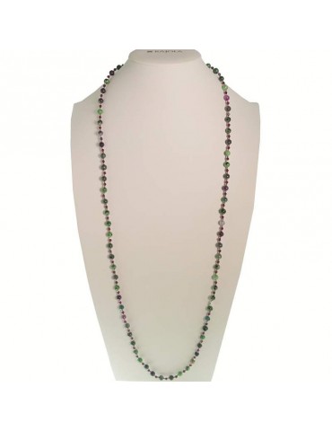 Collana Rajola - Cecilia - Lunga - Rubino in Zoisite - Granato-5439928