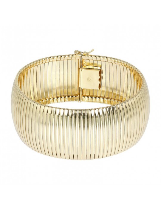 Bracciale Etrusca-Itaca-Cleopatra-Fascia Grande-Small-WSET00543.YG-SH