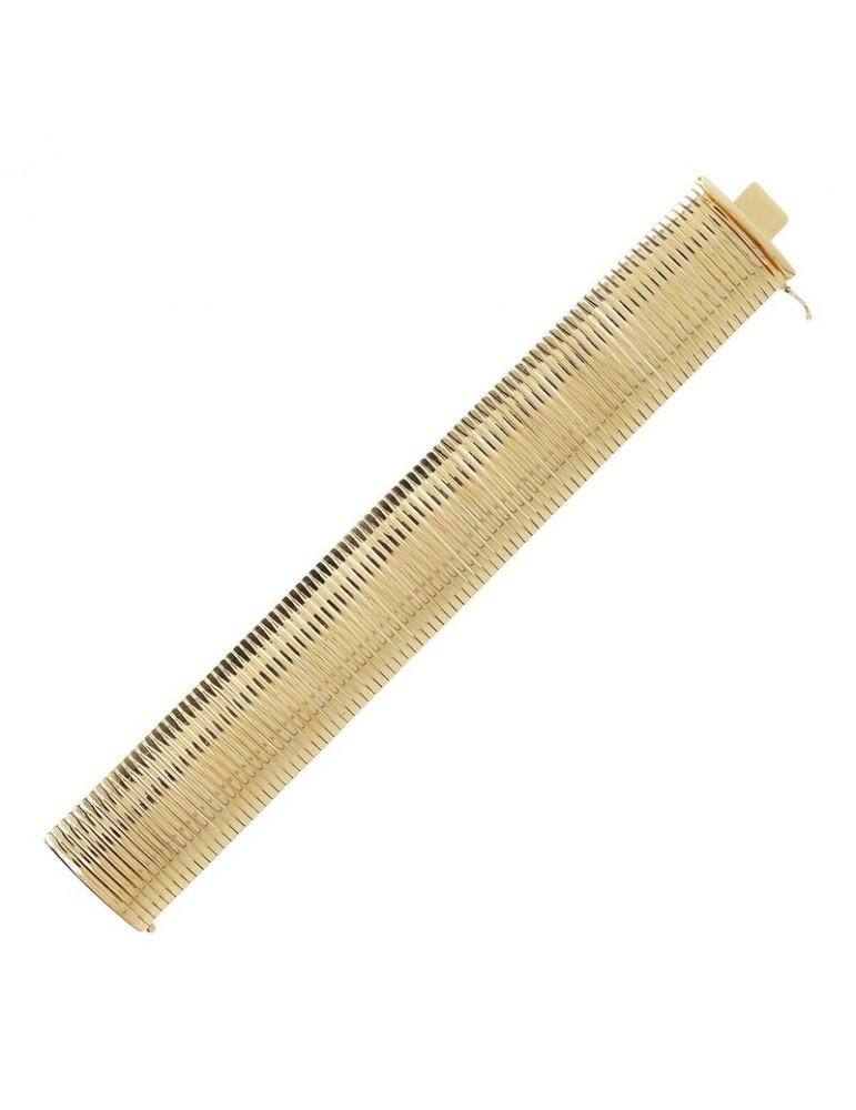 Bracciale Etrusca-Itaca-Cleopatra-Fascia Grande-Small-WSET00543.YG-SH