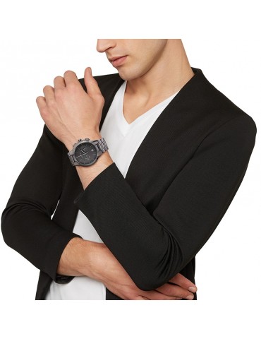 Breil Men's Watch - New One - Chronograph - 43mm - Metal Gun-TW2090 2