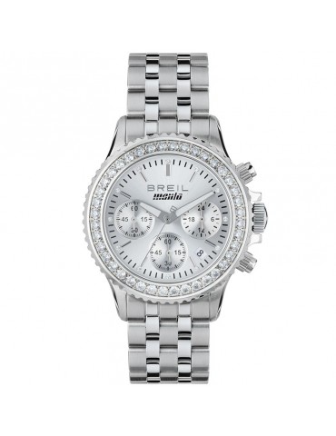Orologio Breil - Manta - Silver - 36,5mm-Cubic Zirconia Bianchi-TW2091