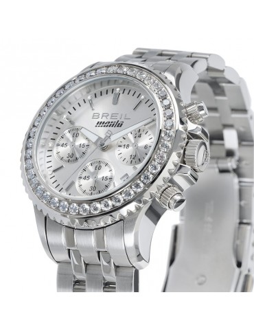 Breil Watch - Manta - Silver - 36,5mm-Cubic Zirconia Bianchi-TW2091 2
