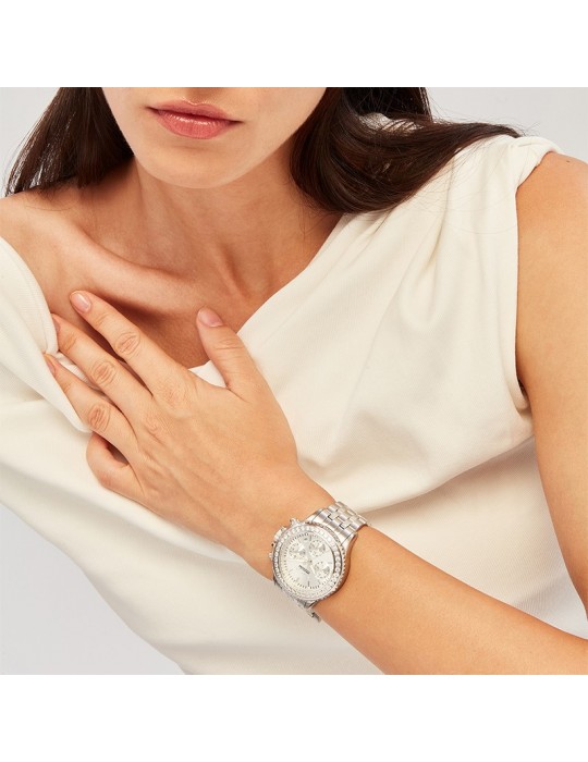 Breil Watch - Manta - Silver - 36,5mm-Cubic Zirconia Bianchi-TW2091