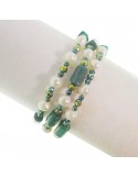 Bracciale Rajola - Dance - Multifilo - Malachite - Perle - 54483318