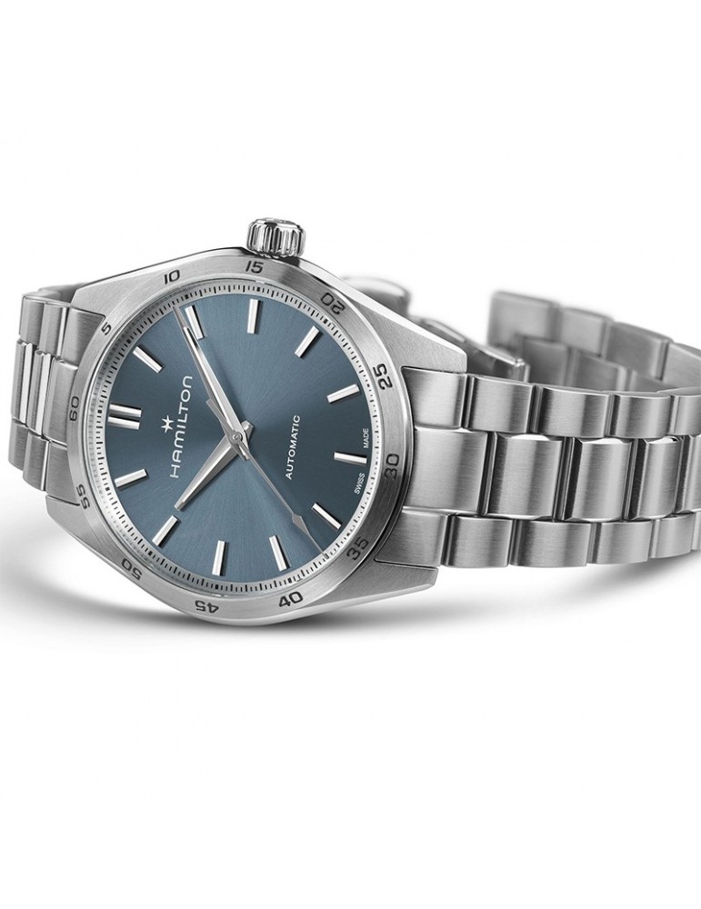 Orologio Hamilton - Jazzmaster Performer Automatico 38mm Blu Avio - H36235140