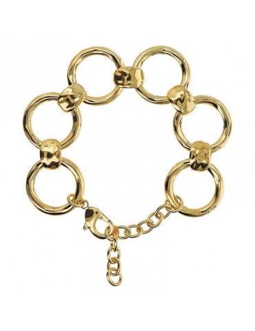Etruscan Bracelet - Ithaca - Gold - Rings - Flat Nuggets-WSET00843.YG