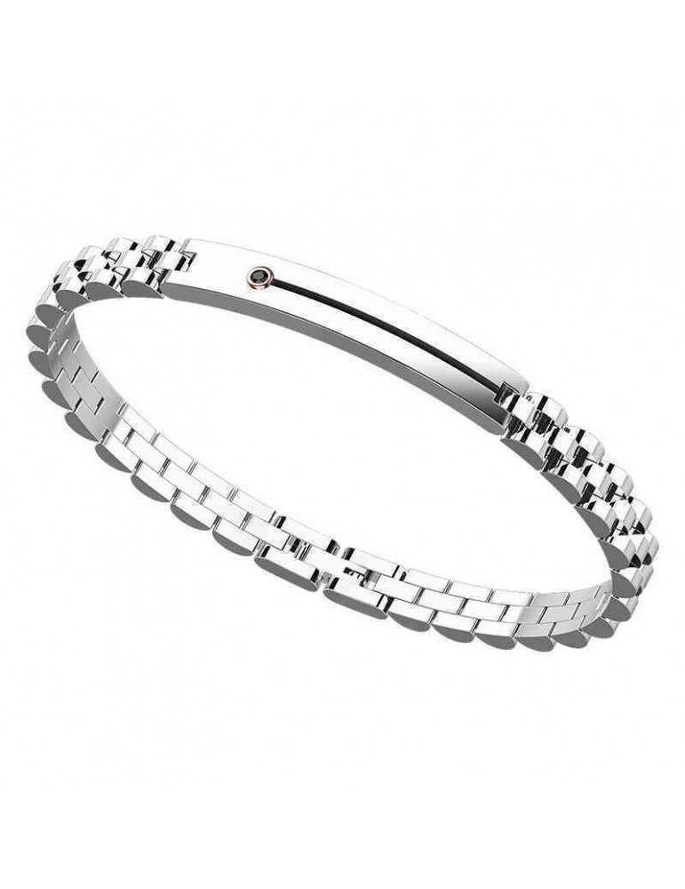 ZANCAN STEEL BRACELET WITH  BUTTON - 0