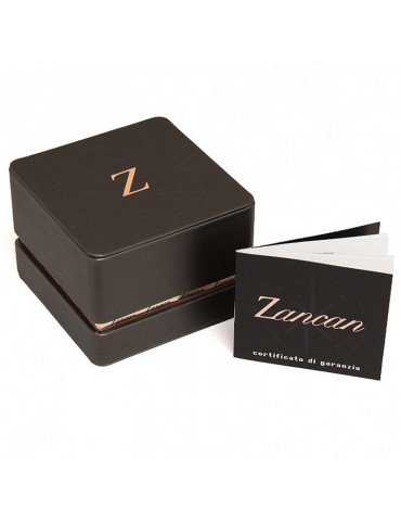 Zancan Necklace - Hi -Teck - 316L Steel - Cross - Black Spinels-EHC177 2