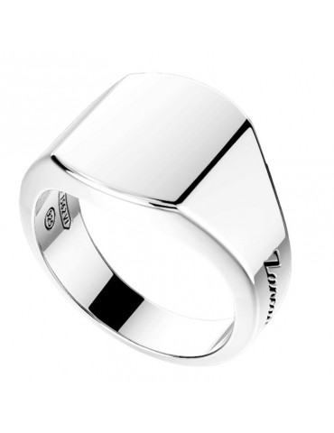Zancan Ring - Basic - 925% Silver - Smooth Plate - ESA066