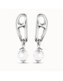 Orecchini Uno de 50 - Joyful - Silver - Maglia - Perla-PEN0918BPLMTL0U
