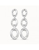 Uno de 50 Earrings - Pendants - Silver - Oval Links - PEN0919MTL0000U