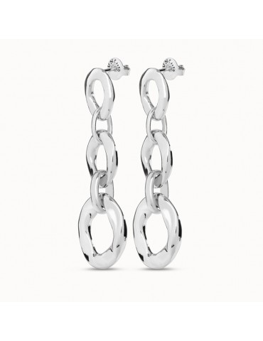 Uno de 50 Earrings - Pendants - Silver - Oval Links - PEN0919MTL0000U 2