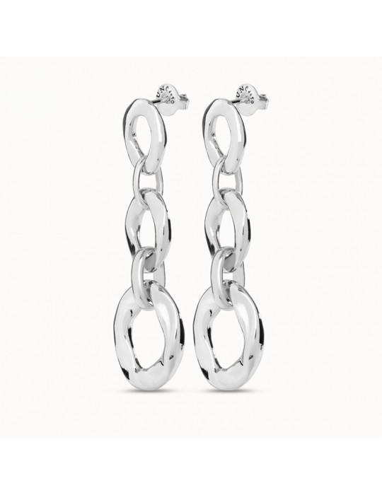 Orecchini Uno de 50 - Pendenti - Silver - Maglie Ovali - PEN0919MTL0000U