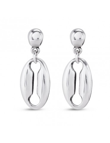 Uno de 50 Earrings - Silver - Medium Pendant Link - PEN0936MTL0000U