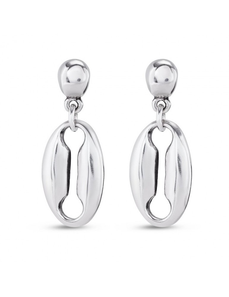 Uno de 50 Earrings - Silver - Medium Pendant Link - PEN0936MTL0000U