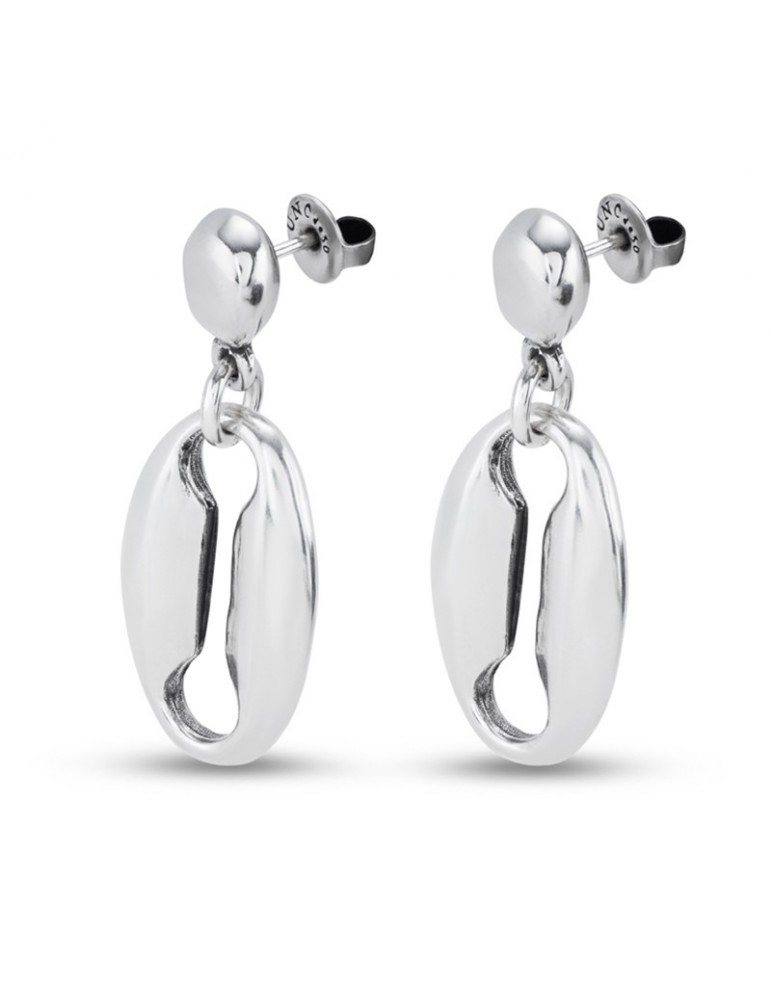 Orecchini Uno de 50 - Silver - Maglia Media Pendente - PEN0936MTL0000U
