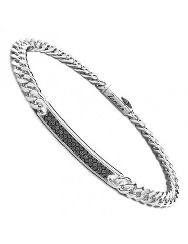 Zancan Bracelet - Cosmopolitan - Black Natural Stones - ESB278N 2