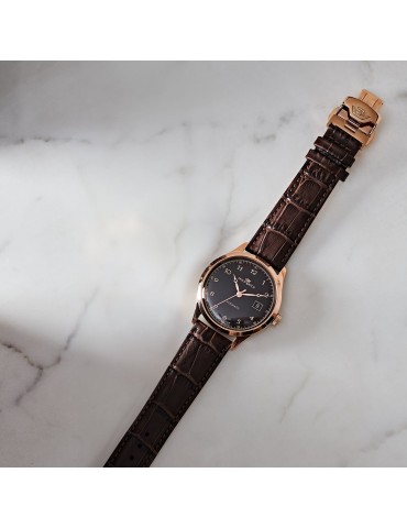 Philip Watch Men's Watch - Museum Automatic 40mm Brown Rose Gold - 0 2