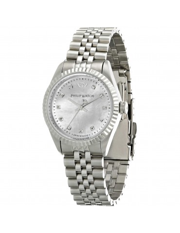 Philip Watch - Caribe 35mm Mother of Pearl with Natural Diamonds - 0