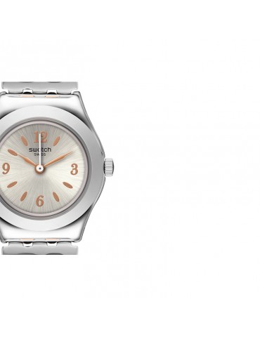 Swatch Watch - Minimix - Only Time - 25mm - Silver and Rose Gold - YSS308G 2