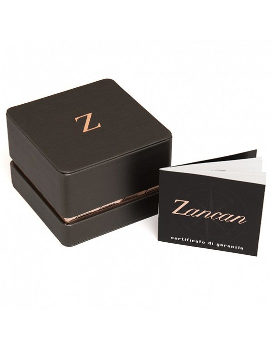 Zancan Necklace - Insignia 925 - Cross - Black Spinels - ESC047