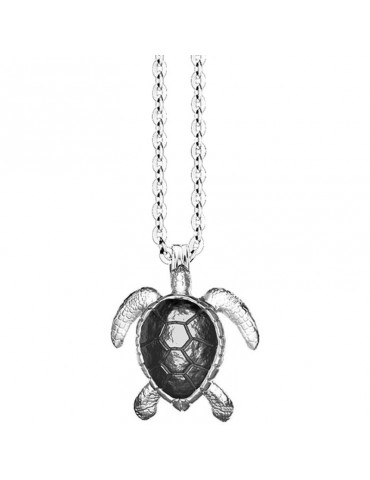 Zancan Necklace - Insignia 925 - 925% Silver - Turtle - ESC132