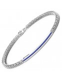Bracciale Zancan - Maglia Greca - Argento 925% - Spinelli Blu-EXB729BL