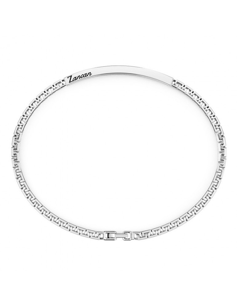 Zancan Bracelet - Greek Mesh - 925% Silver - Blue Spinelli-EXB729BL