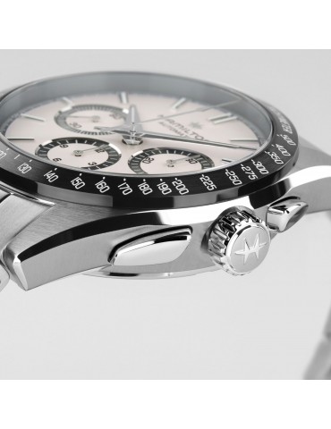 Hamilton Watch - Jazzmaster Performer Automatic Chronograph 42mm White - 0 2