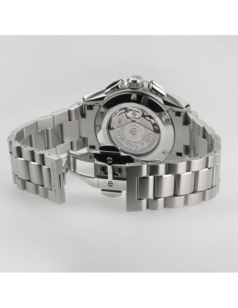 Orologio Hamilton - Jazzmaster Performer Cronografo Automatico 42mm Bianco - H36606110