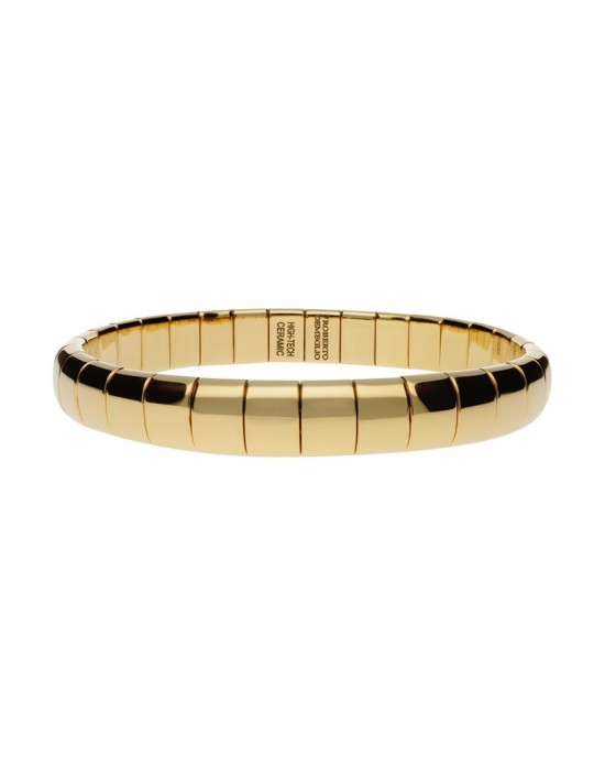 Roberto Demeglio Bracelet - Aura Pura in Yellow Gold Ceramic - 0