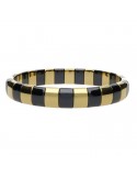 Roberto Demeglio Bracelet - Aura Pura in Glossy Yellow and Black Gold Ceramic - 0