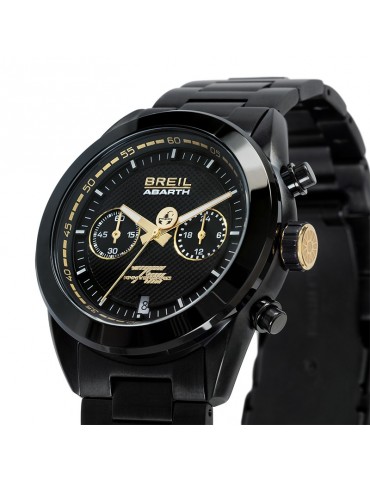 Breil watch - Abarth - Limited Edition - 43mm - Black - Gold - TW2093 2