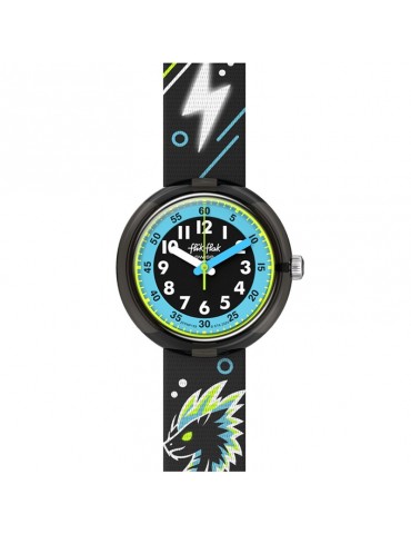 Flik Flak Watch - Mystic Dragon-Solo Tempo-32mm-Black-Dragon-ZFPNP159