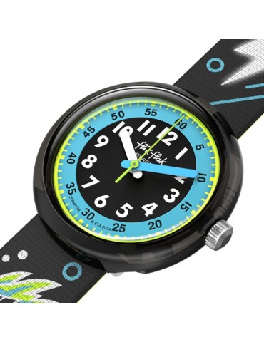 Flik Flak Watch - Mystic Dragon-Solo Tempo-32mm-Black-Dragon-ZFPNP159 2