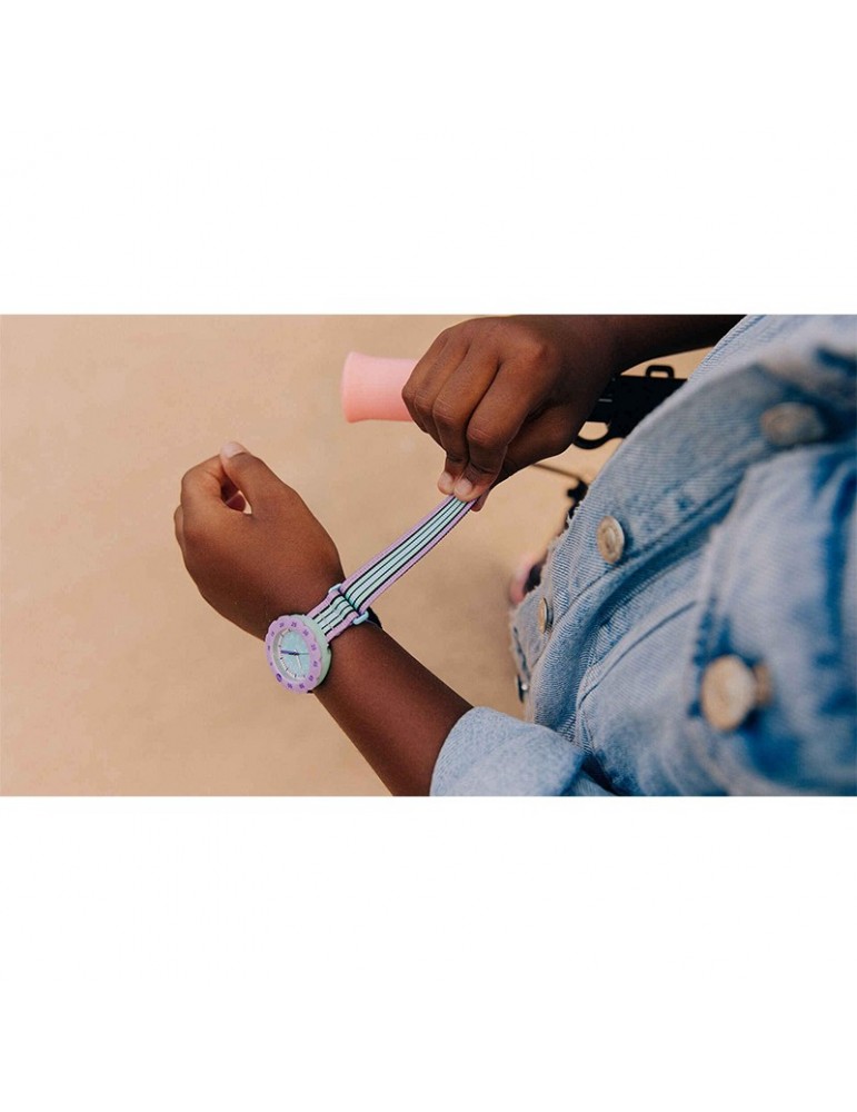 Bracciale Flik Flak  - Loop in Pastel - Rosa-32mm-Multicolore-ZFPSP071