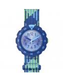 Orologio Flik Flak  - Loop in Blue - Blu - 35mm - Multicolore-ZFPSP074