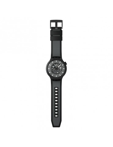 Orologio Swatch - Past The Horizon - Nero - 47mm - Grigio - SB05B113 2